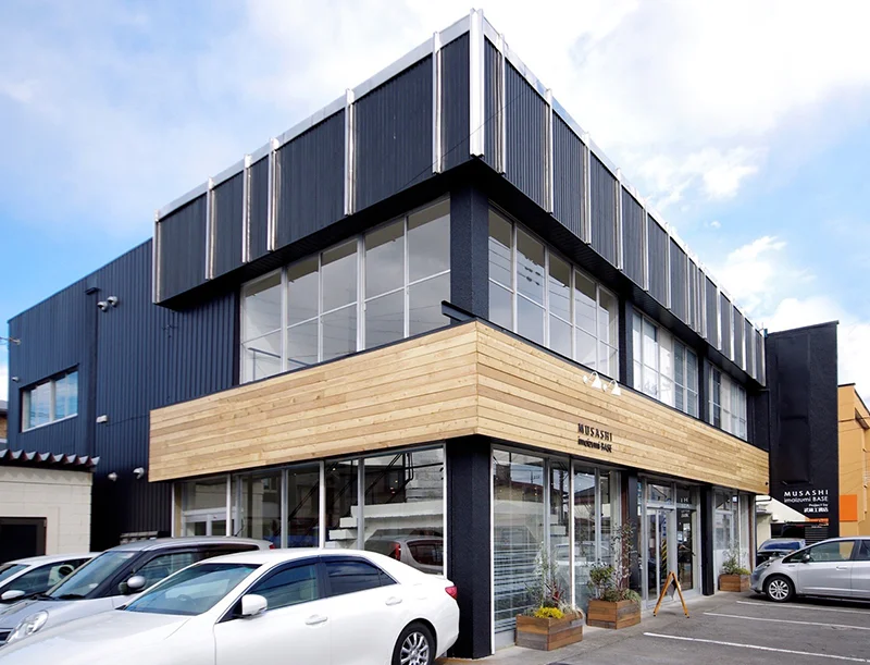 MUSASHI imaizumi BASEの外観